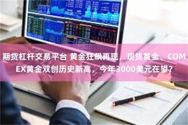 期货杠杆交易平台 黄金狂飙再现，现货黄金、COMEX黄金双创历史新高，今年3000美元在望？