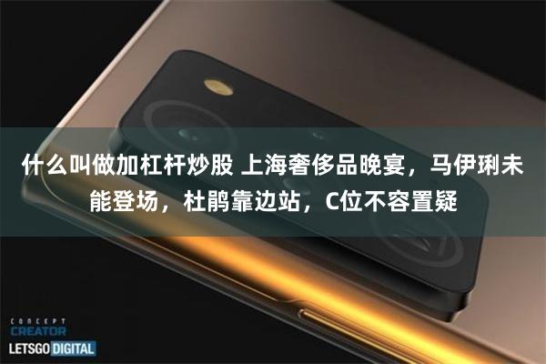 什么叫做加杠杆炒股 上海奢侈品晚宴，马伊琍未能登场，杜鹃靠边站，C位不容置疑