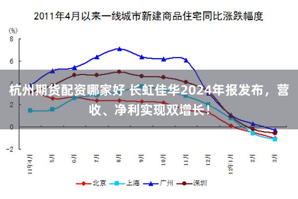 杭州期货配资哪家好 长虹佳华2024年报发布，营收、净利实现双增长！
