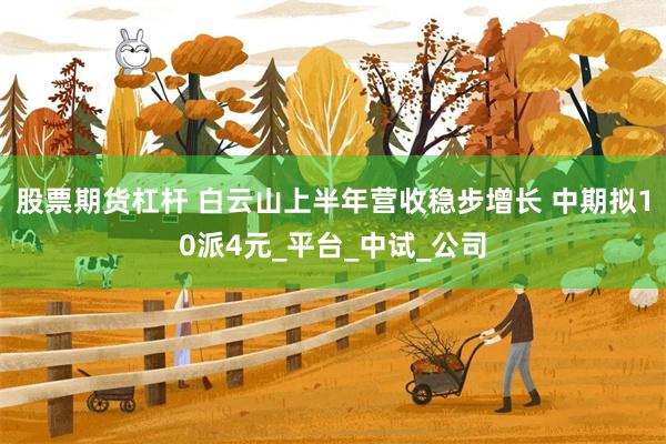 股票期货杠杆 白云山上半年营收稳步增长 中期拟10派4元_平台_中试_公司