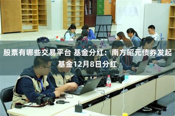 股票有哪些交易平台 基金分红:南方昭元债券发起基金12月8日分红